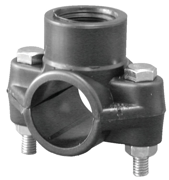 Polypropylen-abzweigklemme Fã¼r Pe-rohr Pn 6 25 15x21