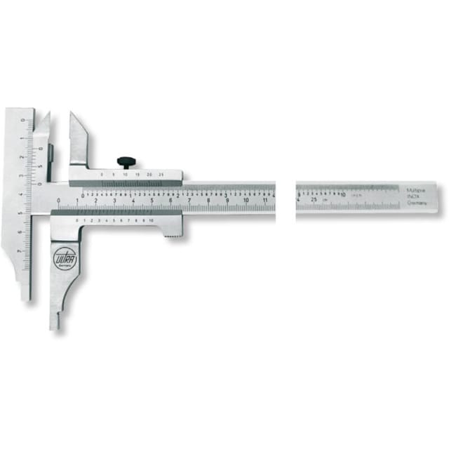 Ultra Präzision - Messschieber Multipre Inox Mit Spitzen Mit Höhenverstellbarem Schnabel 500 Mm Messbereich 150 Mm