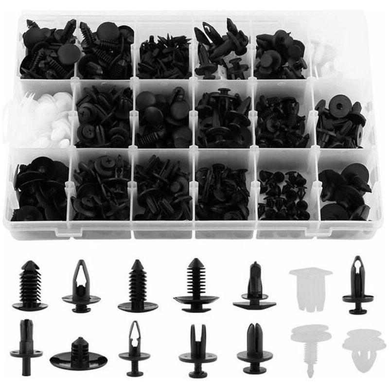 Lot De 415 Clips De Fixation Pour Pare-chocs Et Garnitures – Plastique Durable – Installation Facile Pour Divers Véhicules - 415pcs