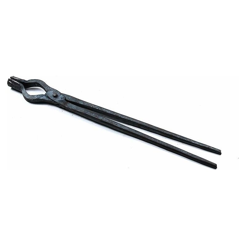Pince À Bec Ronde 460 Mm – Acier Forgé Pour Métal Chaud – Précision De Maintien Pour Forgeron – Usage Professionnel