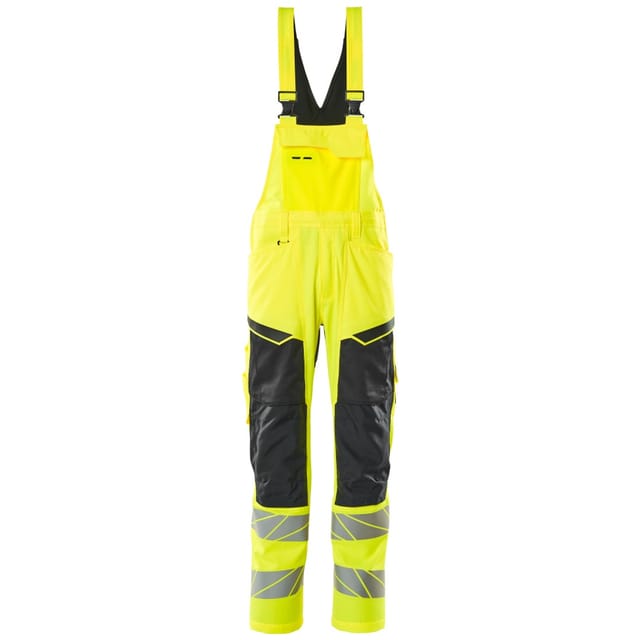 Warnschutz Latzhose 19569-236-1709 Gr. 90c56 Hi-vis Gelb/schwarz - Mascot