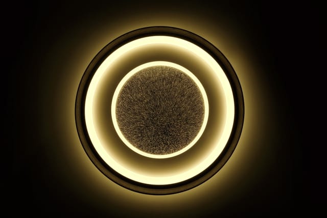 Led Deckenleuchte Shining Olymp 50 40w, 4800lm, Ø 50cm - Megalight