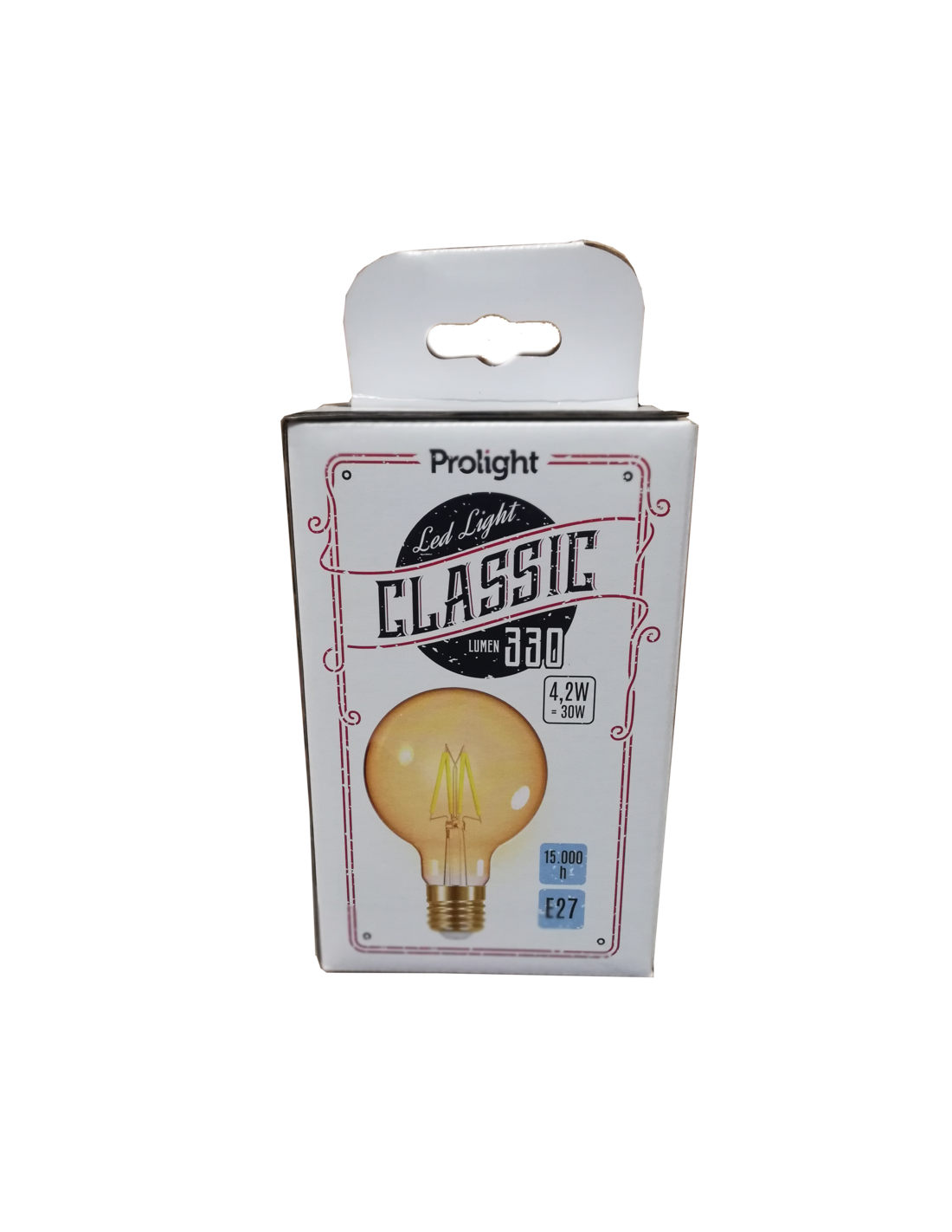 Amp Led Vintage G80 E27 4,2 W 330 Lm - Profil