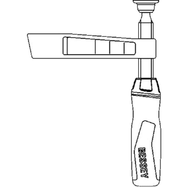 Unterteil Kpl. Tg M. 2k-griff (auslad. 175 Mm) - 3101834 - Bessey