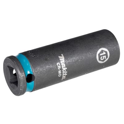 Makita E-16324 Steckschlüssel 3/8&quot Sw15 Impact Black Lang