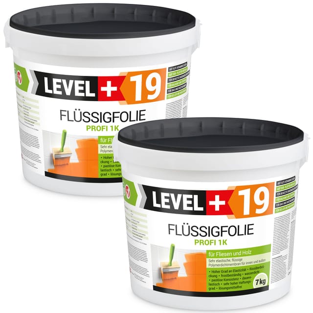 Level+ - Level+ Flüssigfolie Dichtfolie Abdichtung Holz L+19 - 14kg