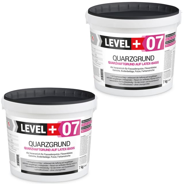 Level+ Quarzgrund Grundierung Putzhaftgrund Holz Osb L+07 - 14kg