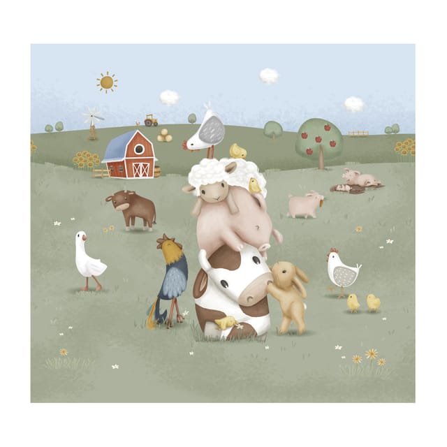 Little Dutch Fototapete Little Farm 280x300cm