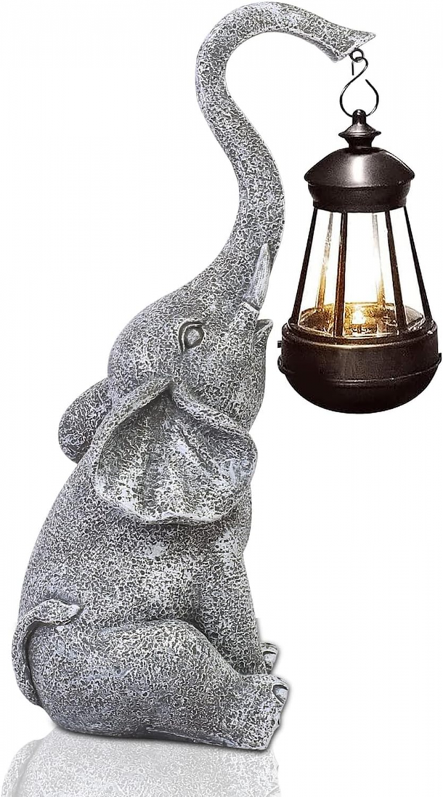 Katzen-dekorationsstatue Für Den Garten Im Freien Mit Solarlampe, Figur – Wohnzimmer-kätzchen-dekoration, Geschenk Für Frauen, Männer, Mutter, Geburtstag, Wasserdichtes Dekor Für Garten, Balkon
