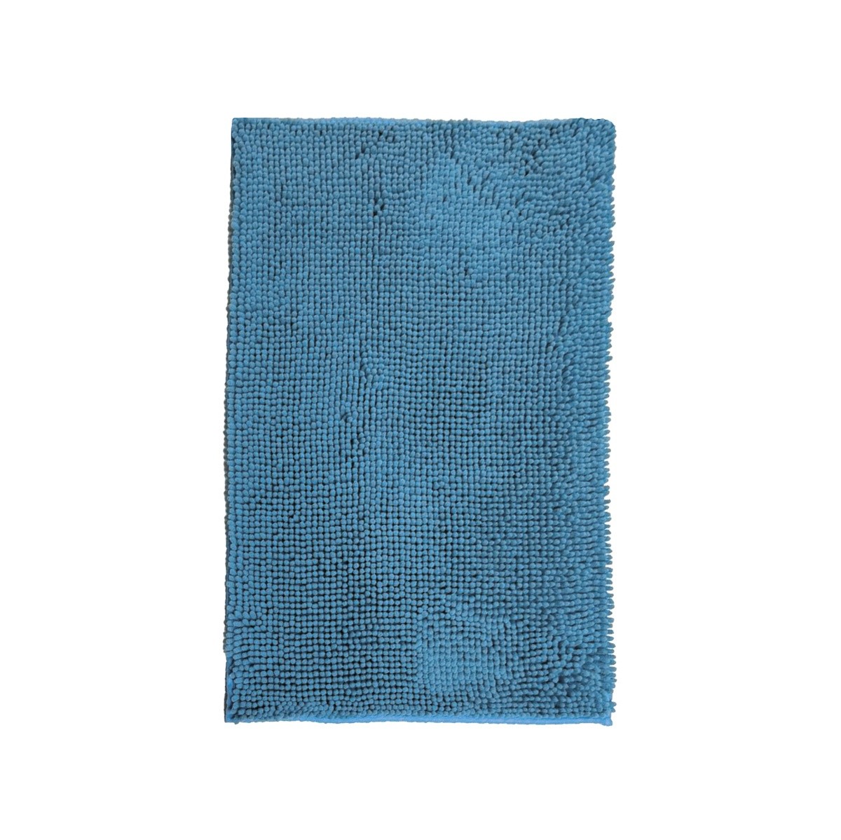 Badezimmerfliese Aus Mikrofaser Blau 80x50 Cm