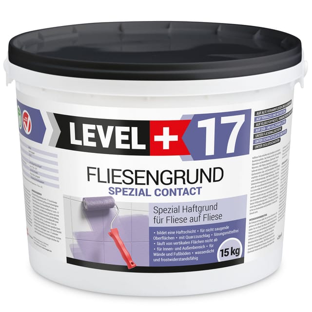 Level+ - Level+ Fliesengrund Haftgrund Quarzgrund Fliesengrundierung L+17 - 15kg