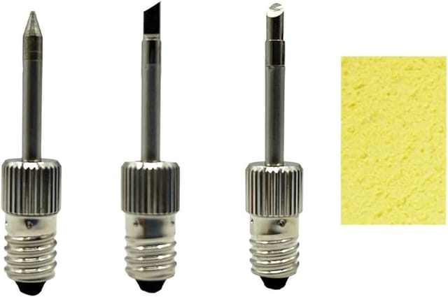 Dolaso 3 Stück Messing-lötspitzen Usb-lötkolbenkopf-lötspitzen Für E10-schnittstellen-lötstationen