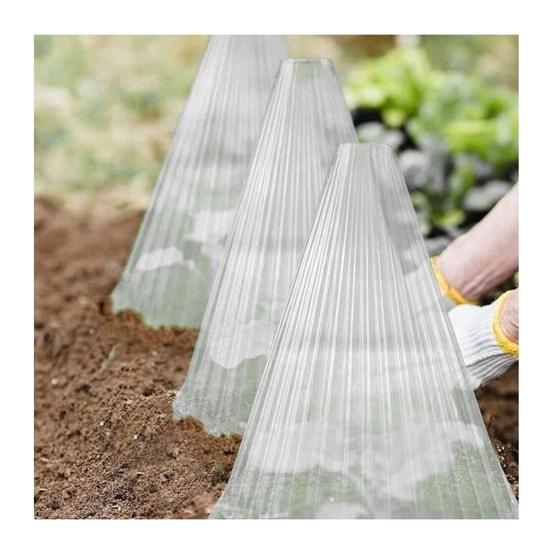 (transparent)cloche De Jardin 20 Pièces - Réutilisable - Protection Contre Les Oiseaux - Design Rectangulaire