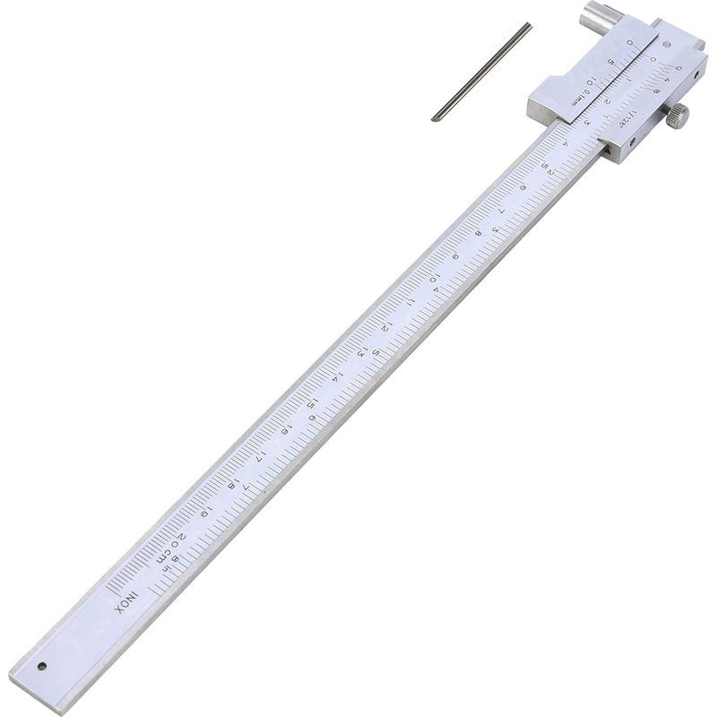 Jauge De Marquage À Vernier En Acier Inoxydable, Pied À Coulisse Croisé Parallèle 0-200mm
