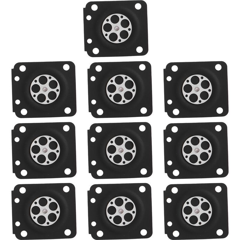 10pcs / Set Garburetor Diaphragm Gaskets For Zama Chainsaw Ms210 Ms230 Ms2500
