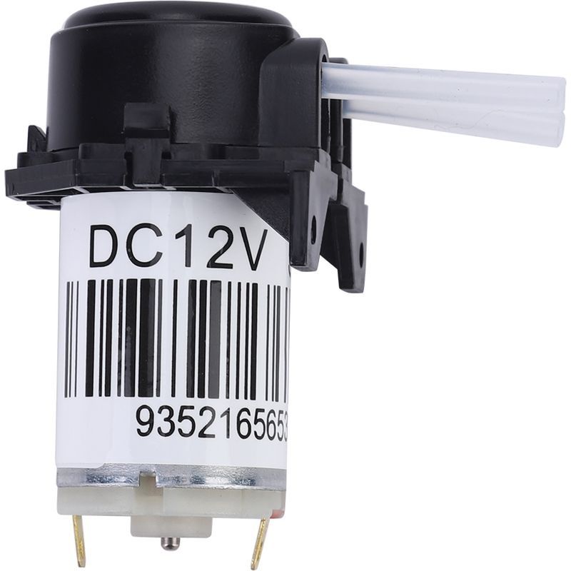 Pompe Micro Péristaltique Auto-amorçante À Angle Droit Avec Tube En Silicone Pour Expérience (12 V)