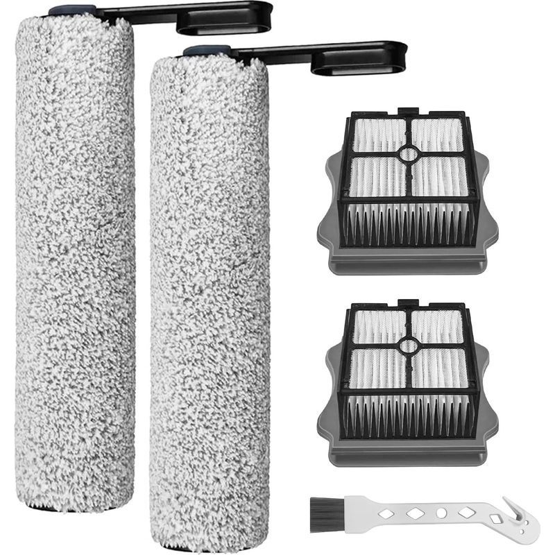 Brosse À Rouleau Tineco - 1 Brosse À Rouleau 2 + 1 Filtre Hepa 2 + 1 Brosse De Nettoyage Double Usage (brosse À Tête D'Oie) 1