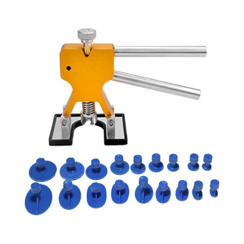 Kit Débosselage Sans Peinture,outil Débosselage Carrosserie Avec 18 Ventouses-