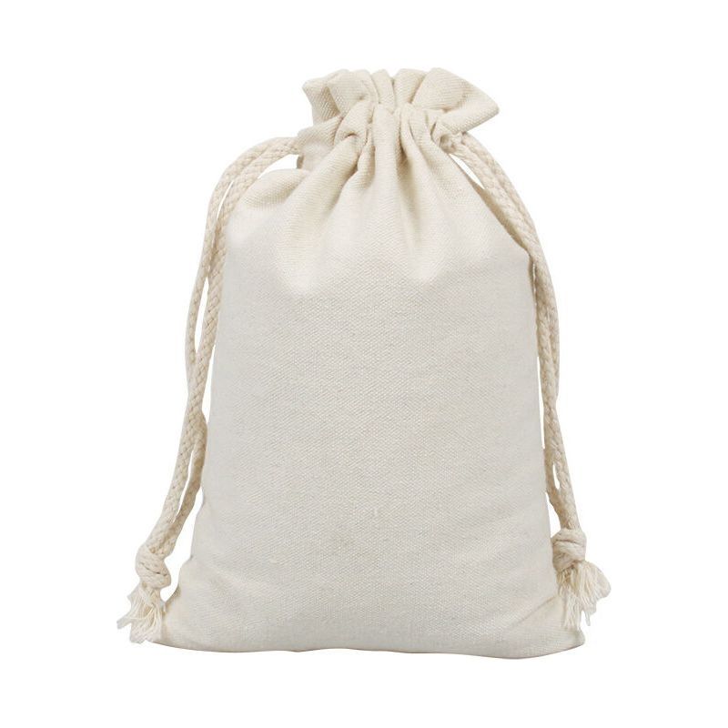 20 Petit Pochon Tissu,sac Coton Sachet Tissu Pochon Bijoux Lin,sacs En Tissu Sac Toile De Jute Pochette Tissu Cordon,sac Cafe Sac Tissu Cadeau Sachet Reutilisable 13 X 18 Cm