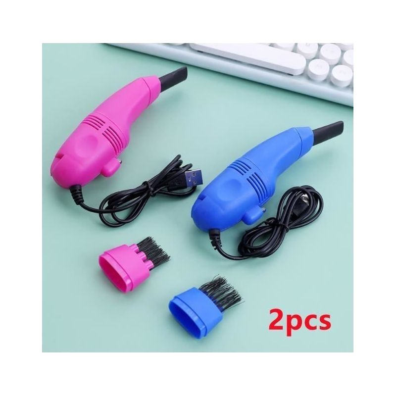 Aspirateur À Main - Non Spécifié - Ramasse Miette De Table - Rechargeable - Usb - 2pcs