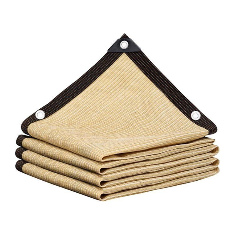 (beige)voile D'Ombrage - Aimoonsa - 2m X 4m - Beige - Polyéthylène Haute Densité - Anti-uv