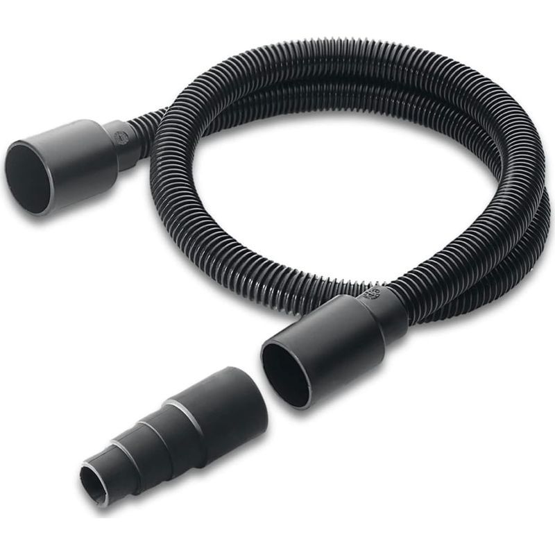 Pour Kit D'Aspiration Kärcher Pour Outils Électriques, Tuyau D'Aspiration Flexible (1 M) Avec Adaptateur Pour Le Raccordement À La Buse D'Échappement D'Outils Électriques, Plastique