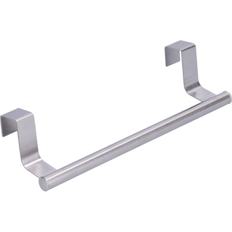 Porte-serviettes En Acier Inoxydable, Sans Poinçon, Forte Capacité De Charge, Boucle Suspendue, Support De Cuisine Pour Armoire De Salle De Bain 36cm
