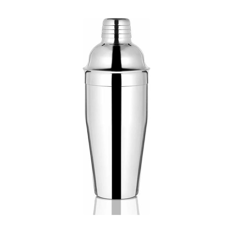 Shaker À Cocktail - Martini - 24 Oz - Acier Inoxydable - Passoire Intégrée - Facile À Nettoyer