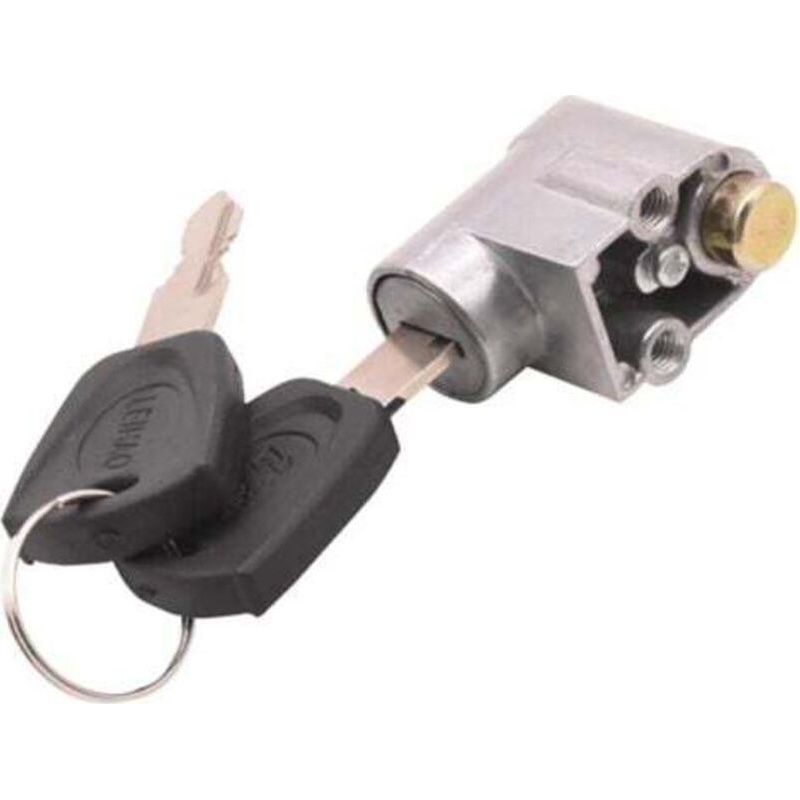 Serrure De Sécurité Pour Batterie De Vélo Électrique Serrure Antivol Portable Avec Boîtier Robuste Et 2 Clés Incluses