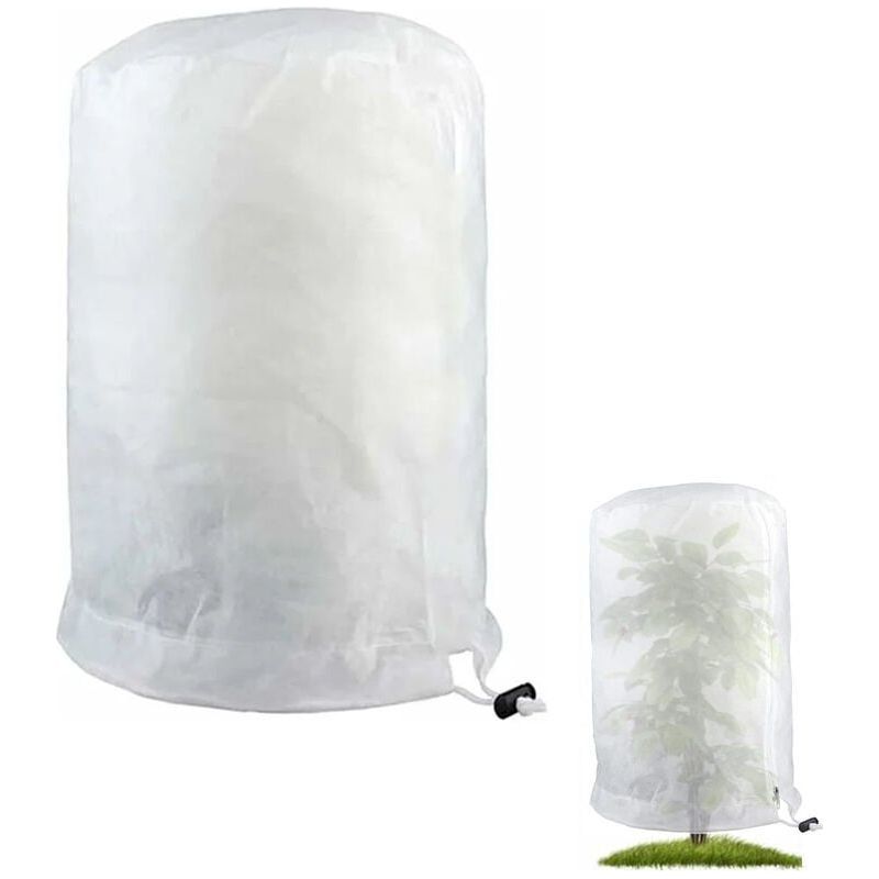 Housses Hivernage Pour Plantes, Housse D'Hivernage, Housse De Protection Pour Plante Non Tissée Protection Contre Le Gel Des Plantes En Pots Et Vegetaux (140 X 200cm)