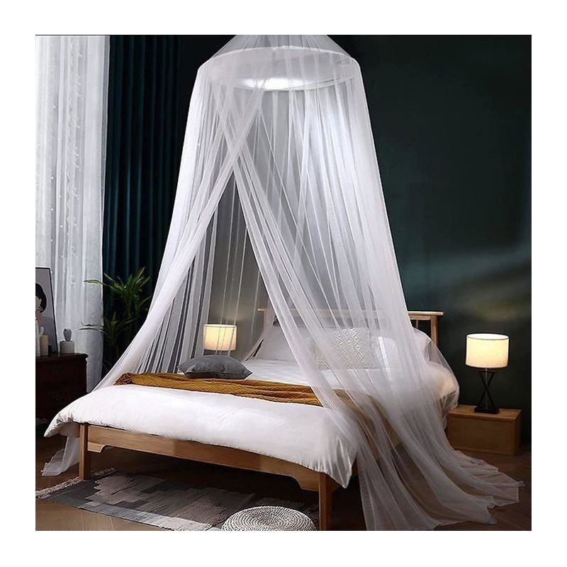 Grand Moustiquaire Ciels Pour Lit Simple King Size Ou Double, Adapté À La Protection Contre Les Insectes (xl)