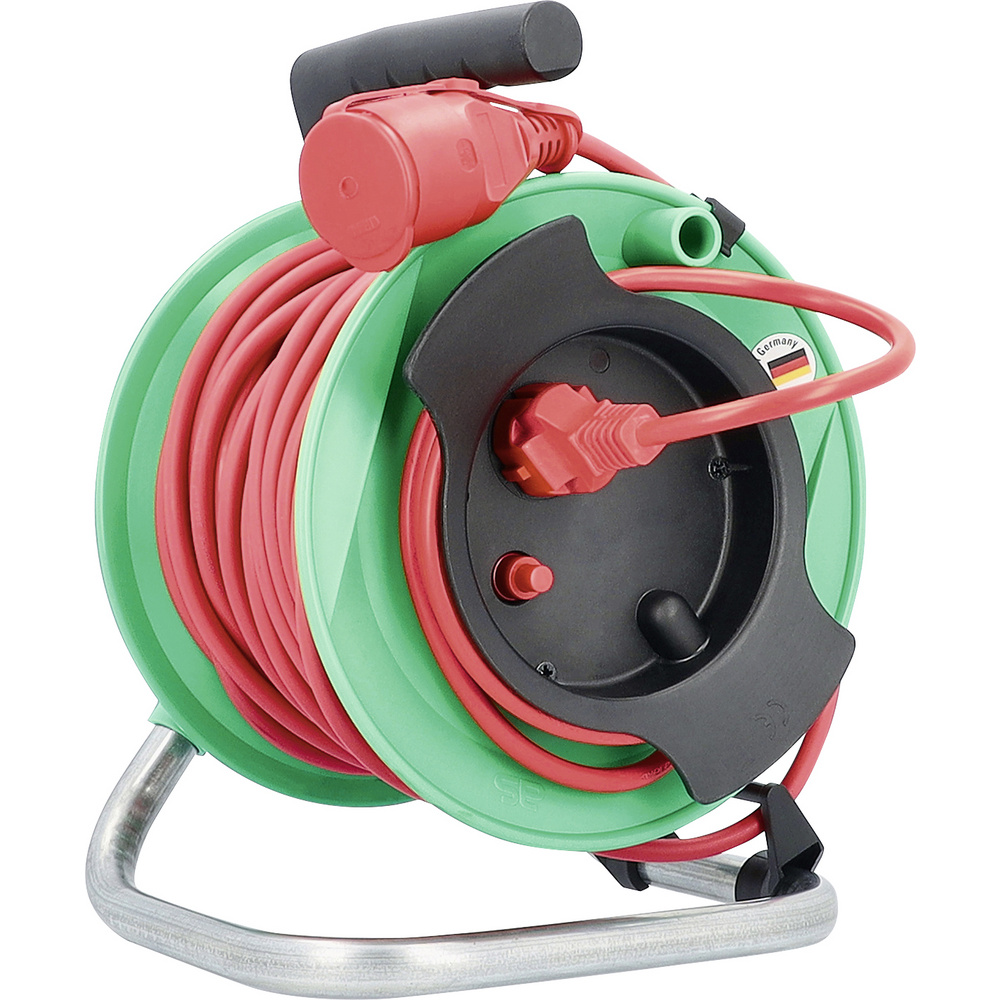 As Schwabe 812323 Kabeltrommel 25 M Rot Schutzkontakt-stecker