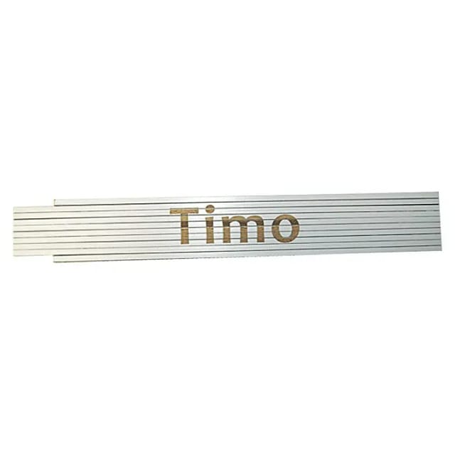 Zollstock Timo 2 M Weiß Zollstock