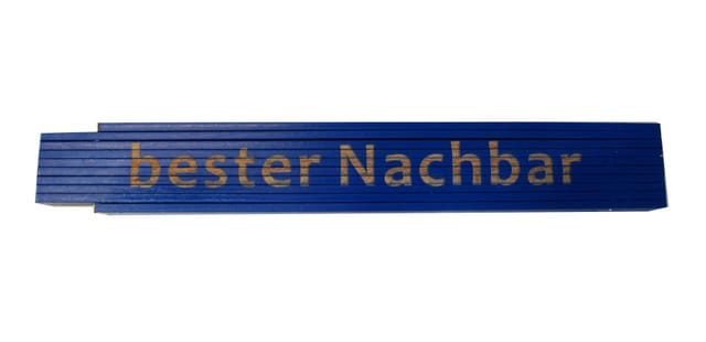 Zollstock Bester Nachbar 2 M Blau Zollstock