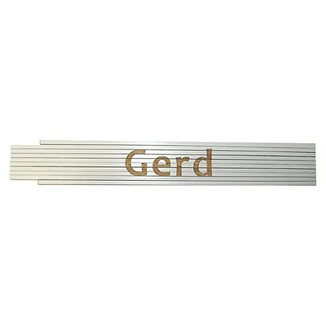 Zollstock Gerd 2 M Weiß Zollstock