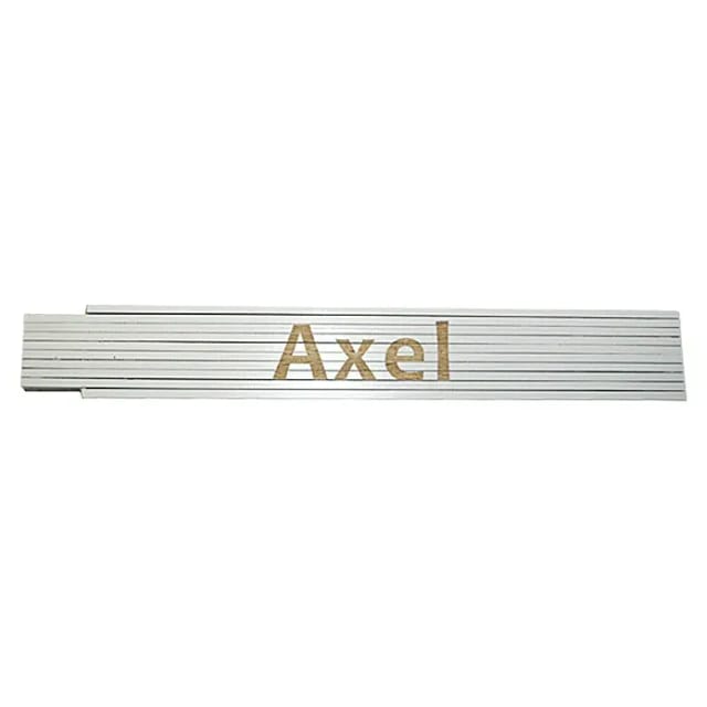 Zollstock Axel 2 M Weiß Zollstock