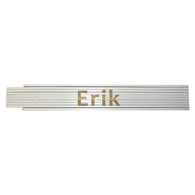 Zollstock Erik 2 M Weiß Zollstock