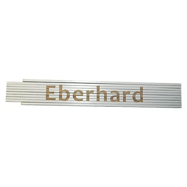 Zollstock Eberhard 2 M Weiß Zollstock