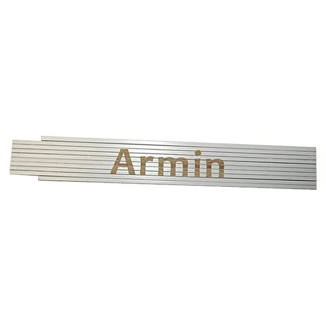 Zollstock Armin 2 M Weiß Zollstock