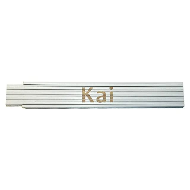 Zollstock Kai 2 M Weiß Zollstock
