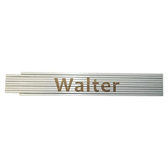 Zollstock Walter 2 M Weiß Zollstock