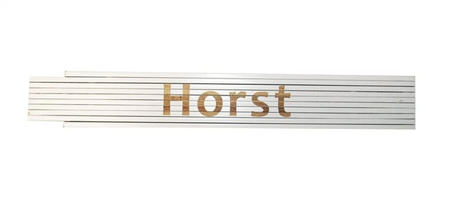 Zollstock Horst 2 M Weiß Zollstock