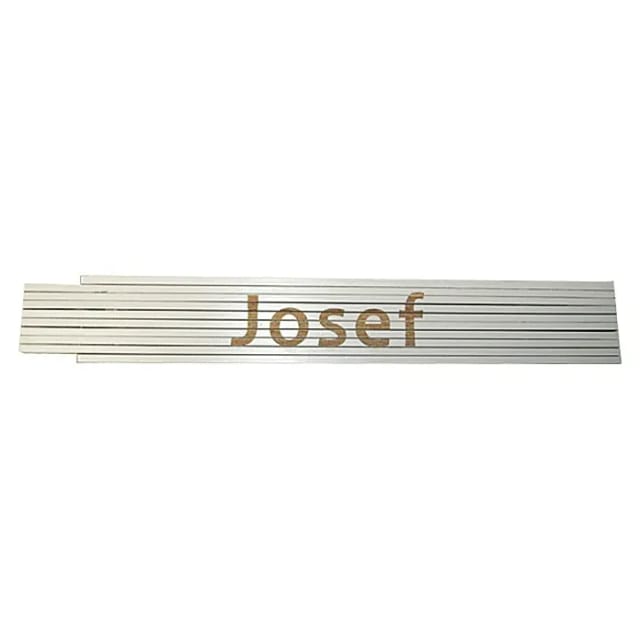 Zollstock Josef 2 M Weiß Zollstock