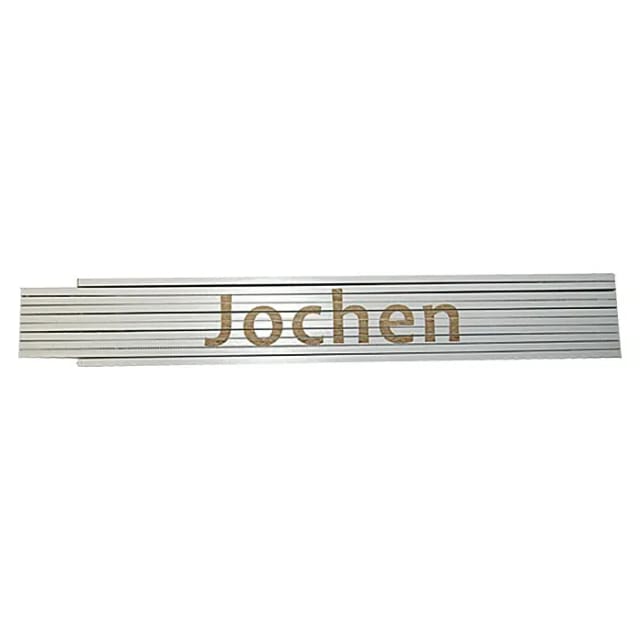Zollstock Jochen 2 M Weiß Zollstock