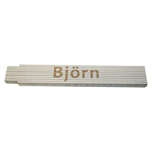 Zollstock Björn 2 M Weiß Zollstock