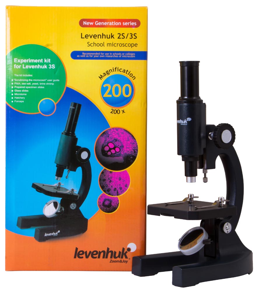 Monokulares Mikroskop Levenhuk 2s Ng
