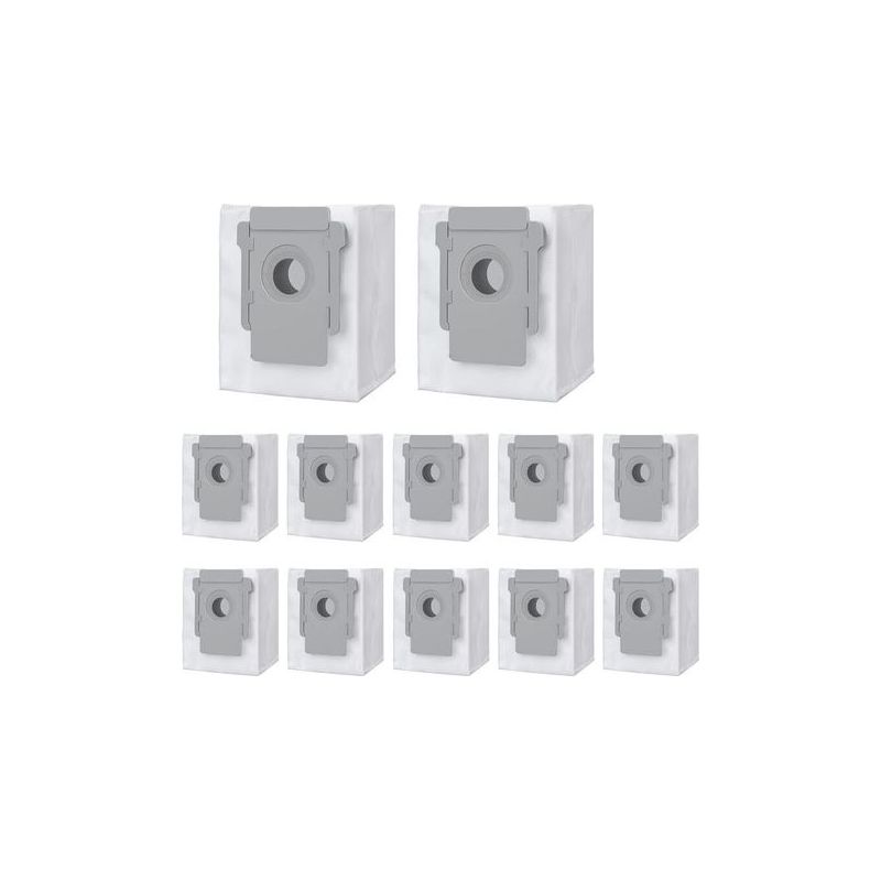 Lot De 12 Sacs De Rechange Pour Aspirateur Irobot Roomba I7 I7+ / I7 Plus E5 E6 E7 S9 S9+, Kit D'Accessoires Pour Irobot Roomba I7