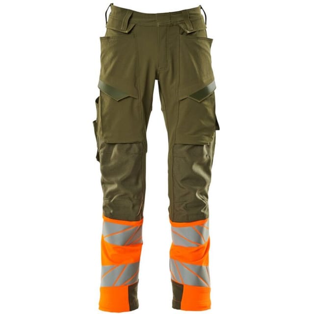 Hose Mit Knietaschen 19179-511-3314 Gr. 82c68 Moosgrün/orange - Mascot