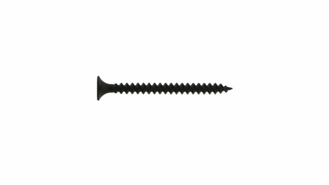 Trendline - Trockenbauschrauben, Senkkopf, Feingewinde, Schwarz Phosphatiert, 3,9x45 Mm, 400 Stück