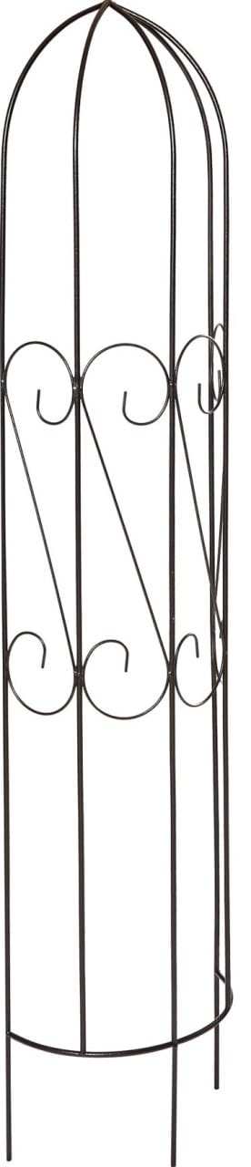 Halbrundspalier Metall Schwarz 150 Cm - Trendline
